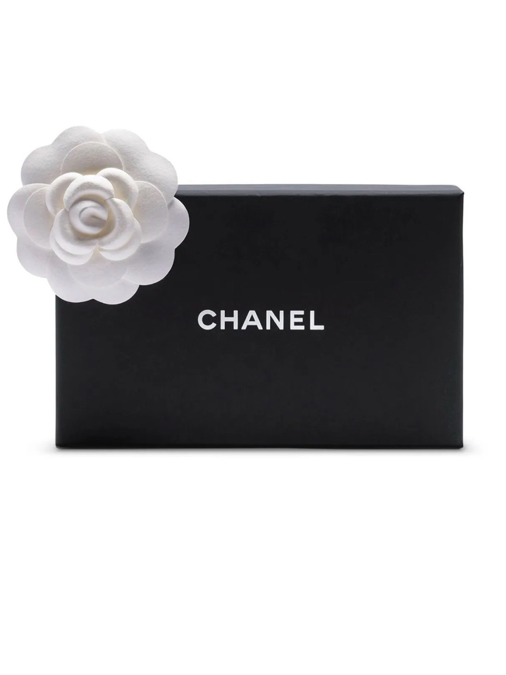 ♥️ NEW CHANEL Small Box with Camellia Flower and Velvet pouch